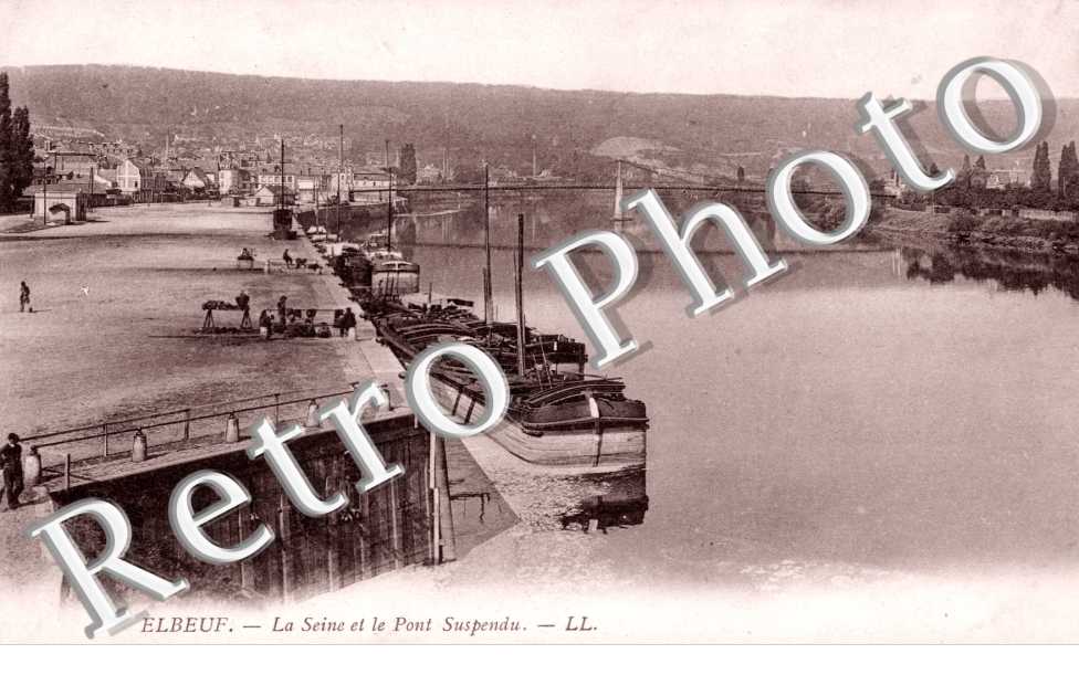 la seine et le pont suspendu