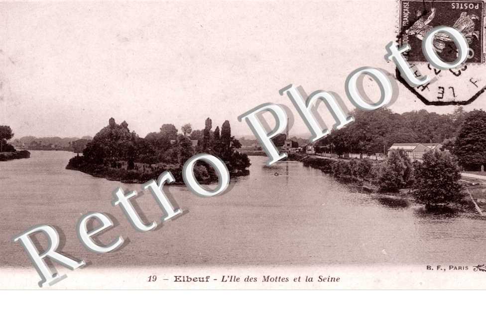 L&#039;Ile des Mottes et la Seine