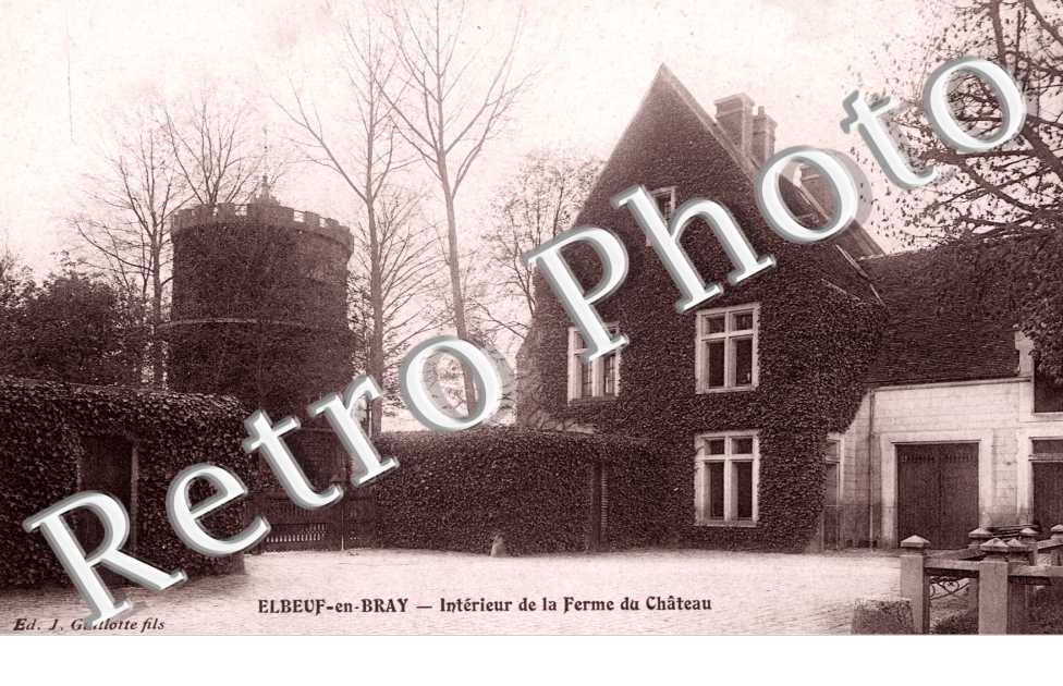 interieur de la ferme du chateau