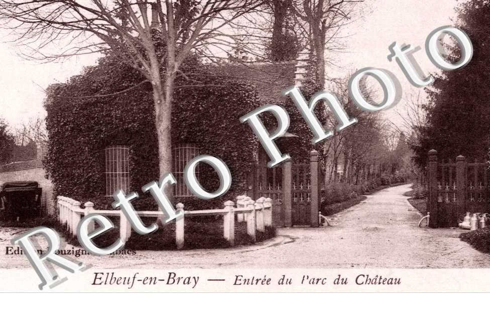entree du parc du chateau