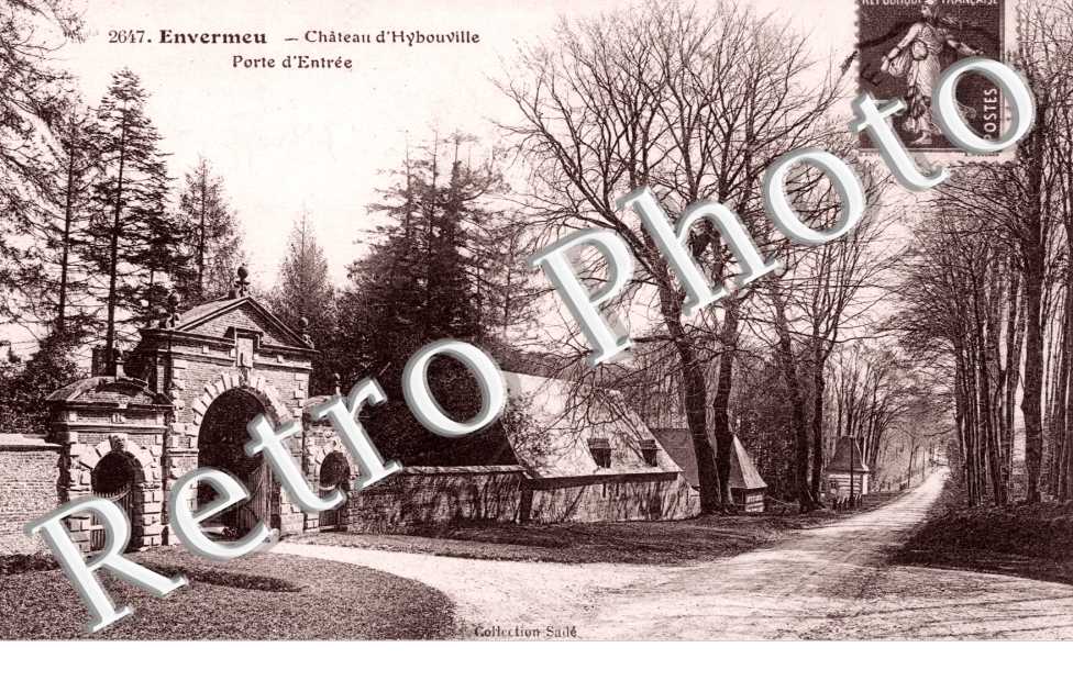 Chateau d&#039;Hybouville - Porte d&#039;entree