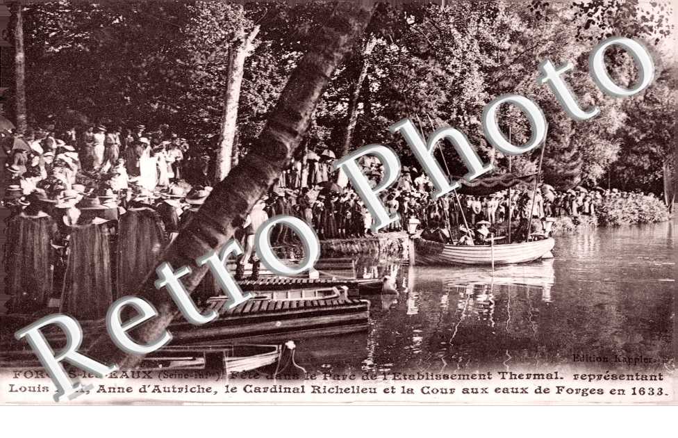 Fête dans le Parc de l'Etablissement Thermal