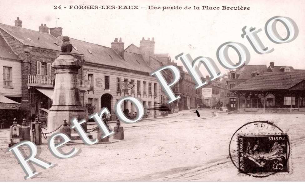Une partie de la Place Breviere