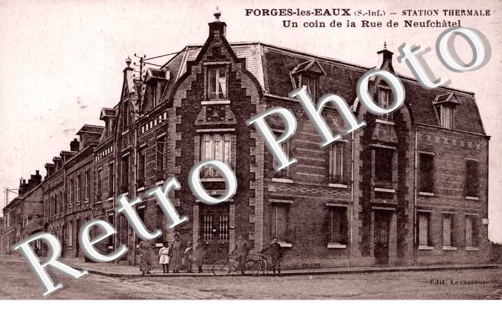 la Station Thermale, Une Coin de la Rue de Neufchatel