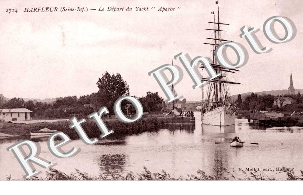 les Departs du Yacht "Apache"