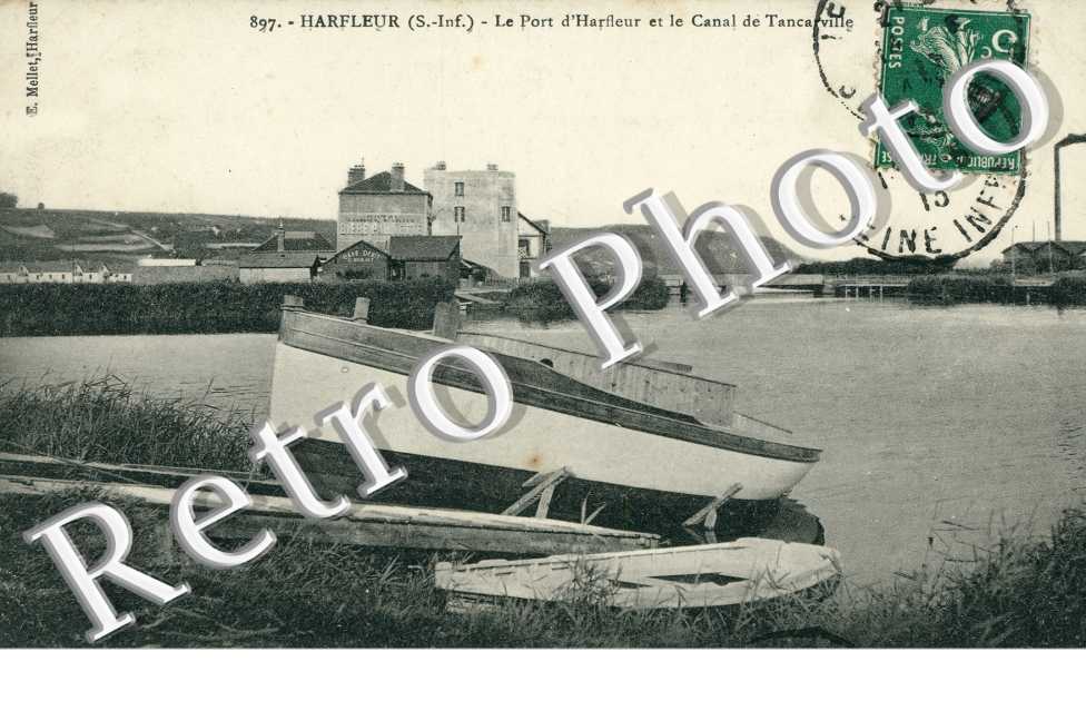 le Port d&#039;Harfleur et le Canal de Tancarville