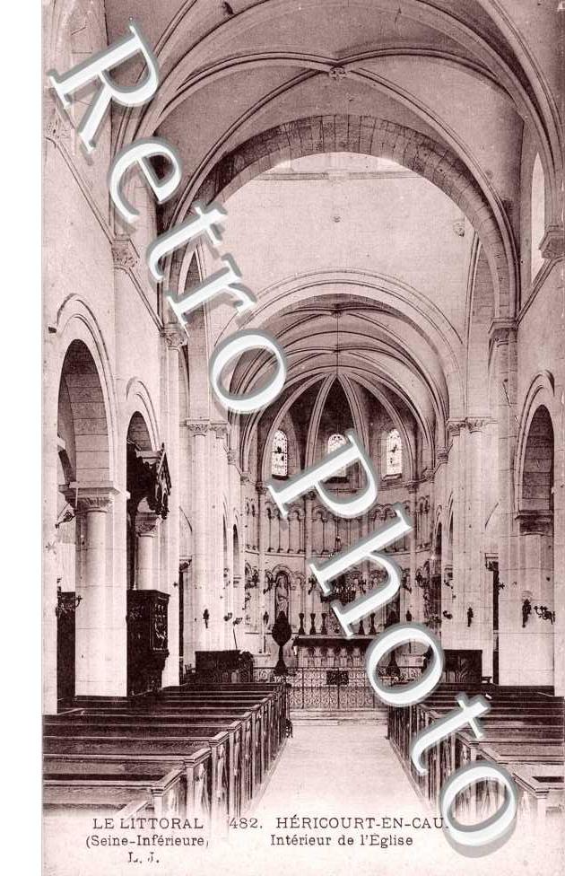 intérieur de l&#039;église (1906)