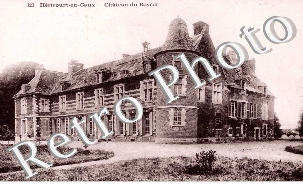 une vue du château du Boscol