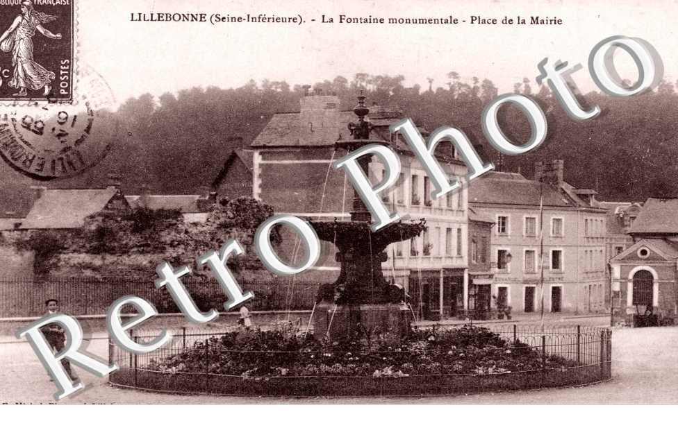 la fontaine monumentale - place de la mairie