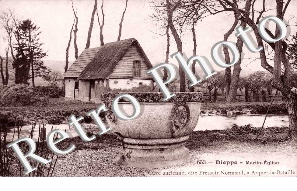 Dieppe, Cuve ancienne dite Pressoir Normand a Arques-la-Bataille