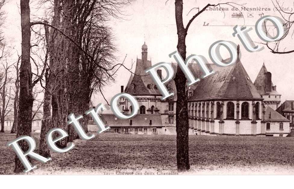 le chateau Chevets des deux chapelles