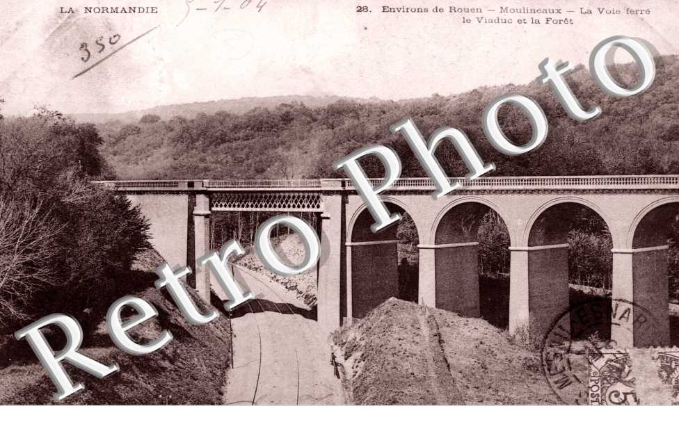 la Voie Ferree, le Viaduc et la Foret