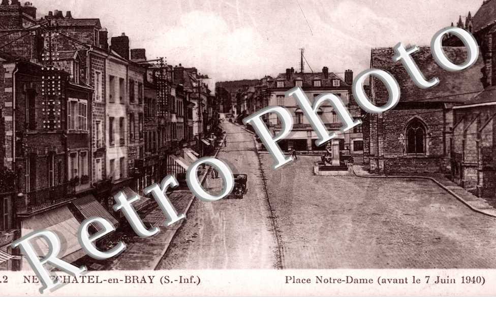 Place Notre-Dame avant le 7 juin 1940