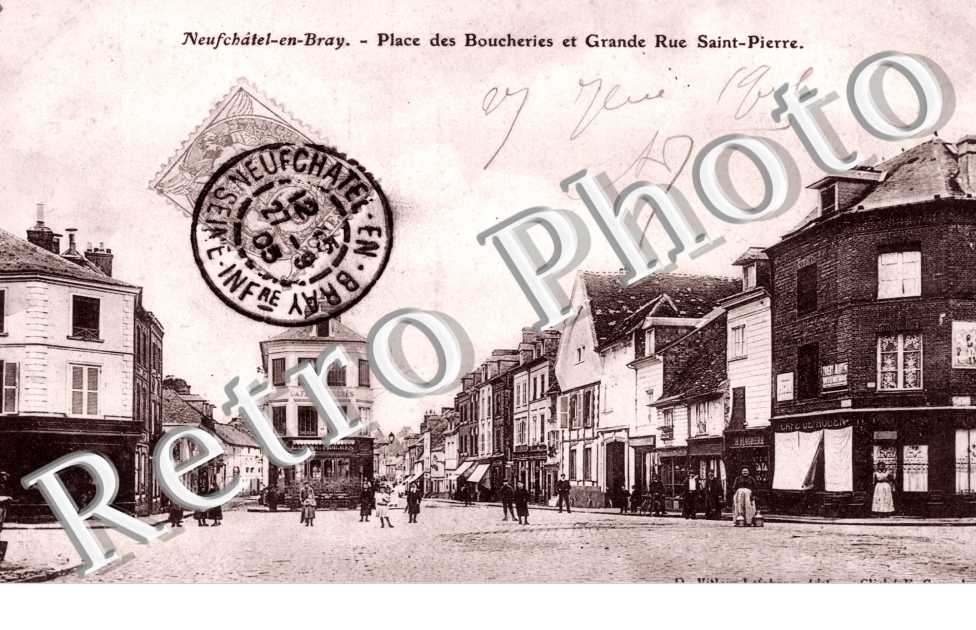 Place des Boucheries et Grande-Rue Saint-Pierre