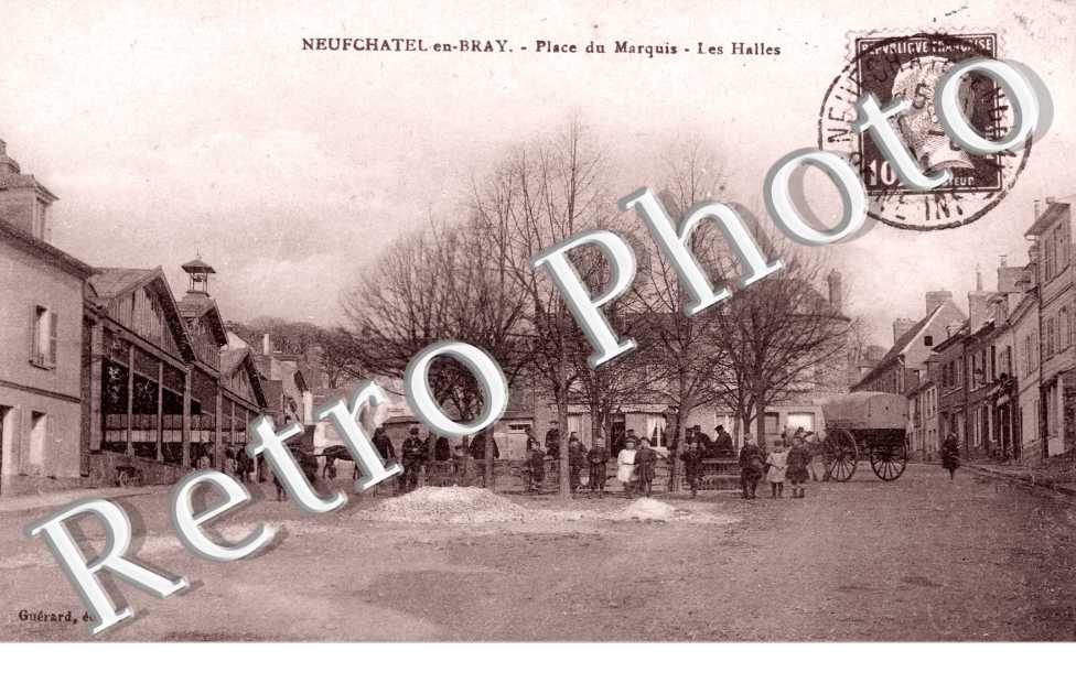 la Place du Marquis, les Halles