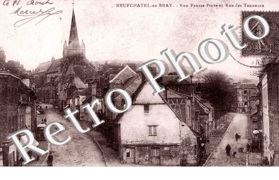 Grande rue Fausse Porte et rue des Tanneurs