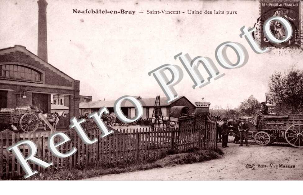 Saint Vincent - Usine des laits purs