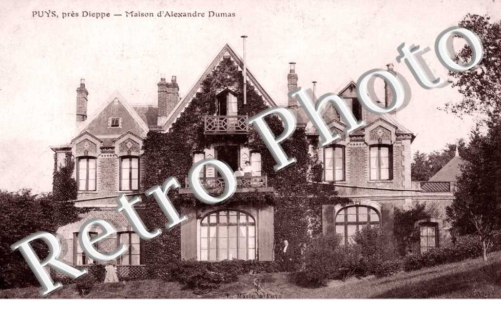 Puys, Maison d&#039;Alexandre Dumas