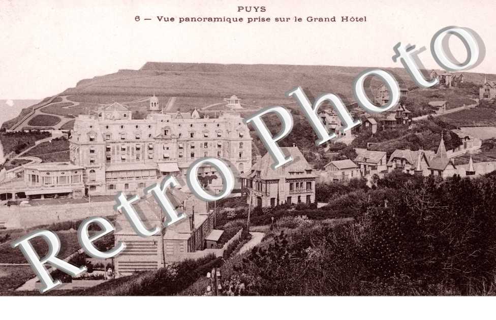 Puys  vue panoramique grand hotel