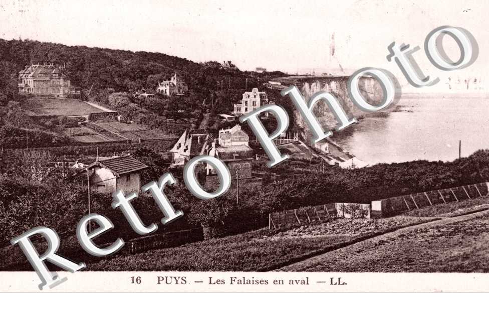 Puys, les Falaises en aval