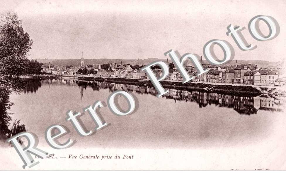 Vue generale  prise du pont
