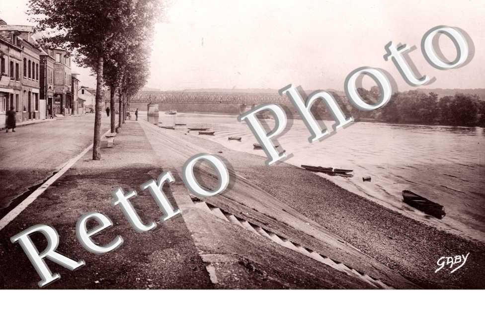le Quai et les Ponts d&#039;Eleuf et de Rouen