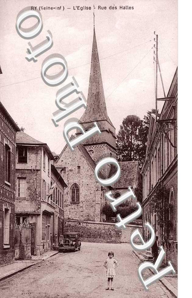 l'Eglise, la Rue des Halles