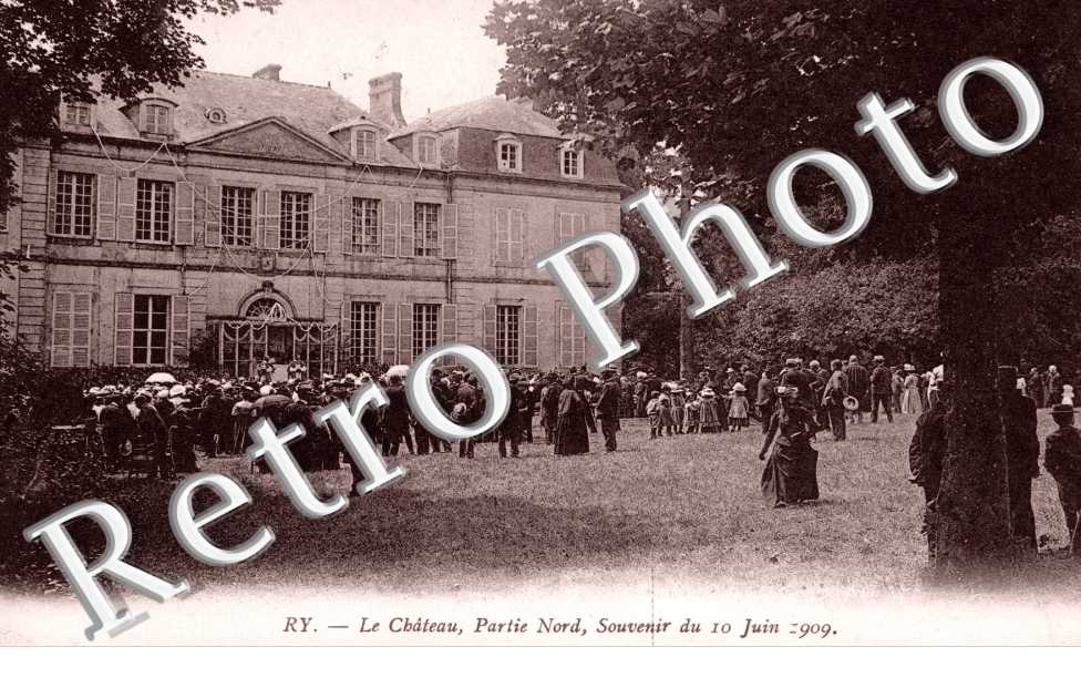 le Chateau, la Partie Nord, Souvenir du 10 Juin 1909
