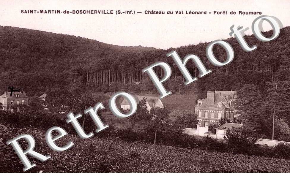 Chateau du Val Leonard - foret de Roumare
