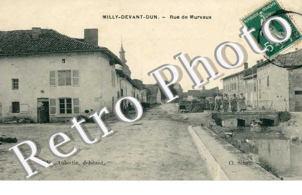 Milly-devant-Dun - rue de Murvaux