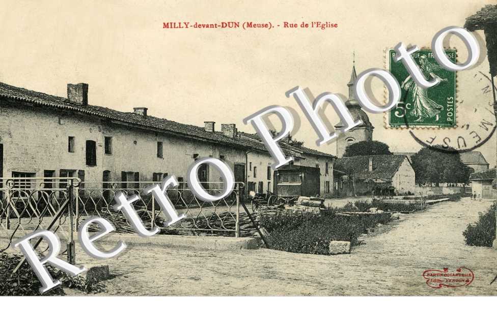 Milly-devant-Dun - rue de L'eglise