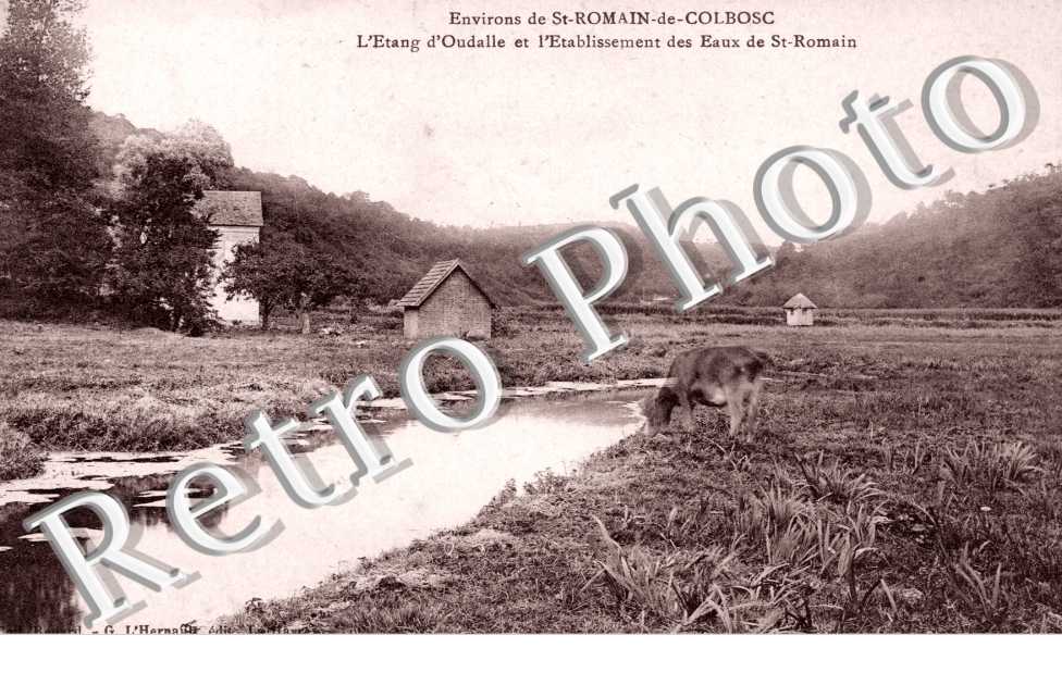 l&#039;etang d&#039;Oudalle et etablissement des Eaux