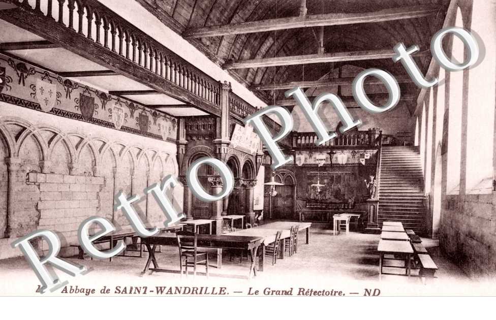 L&#039;abbaye Le grand refectoire