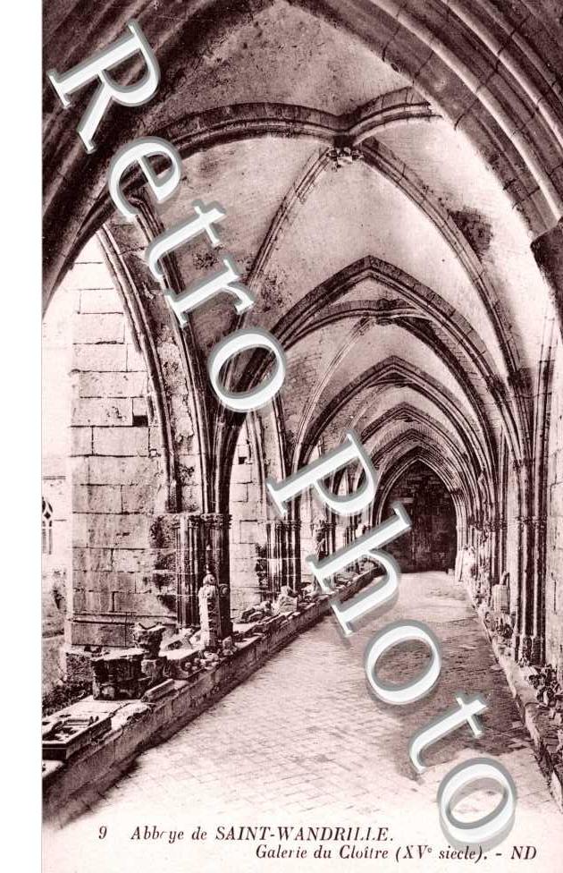 Abbaye, galerie du cloître