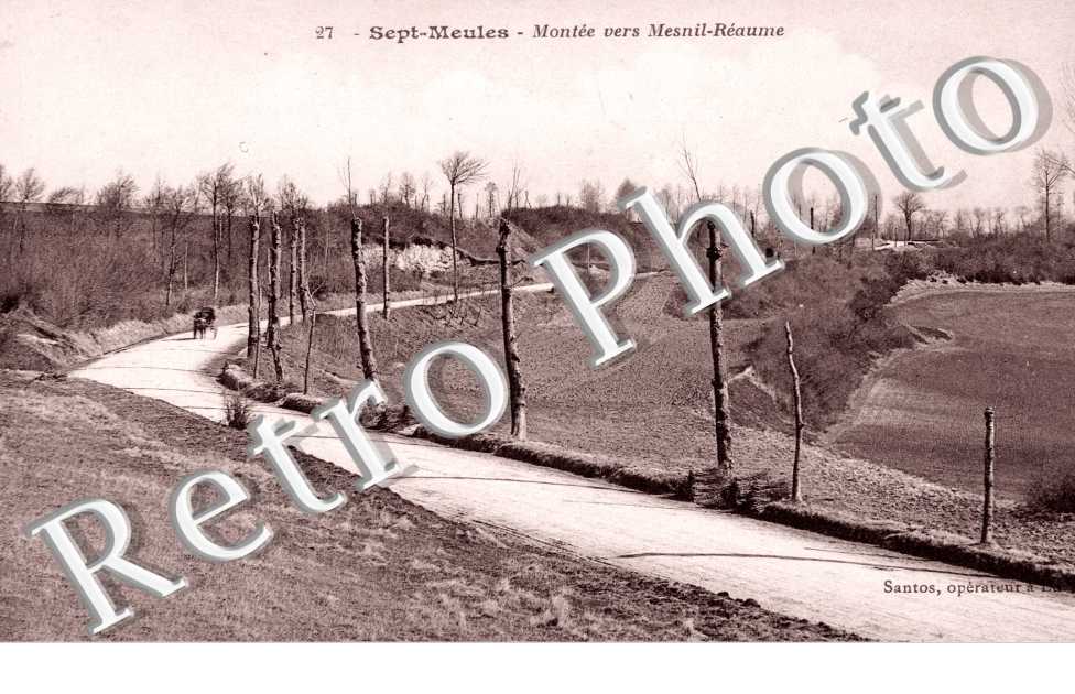 Montee vers Mesnil-Reaume