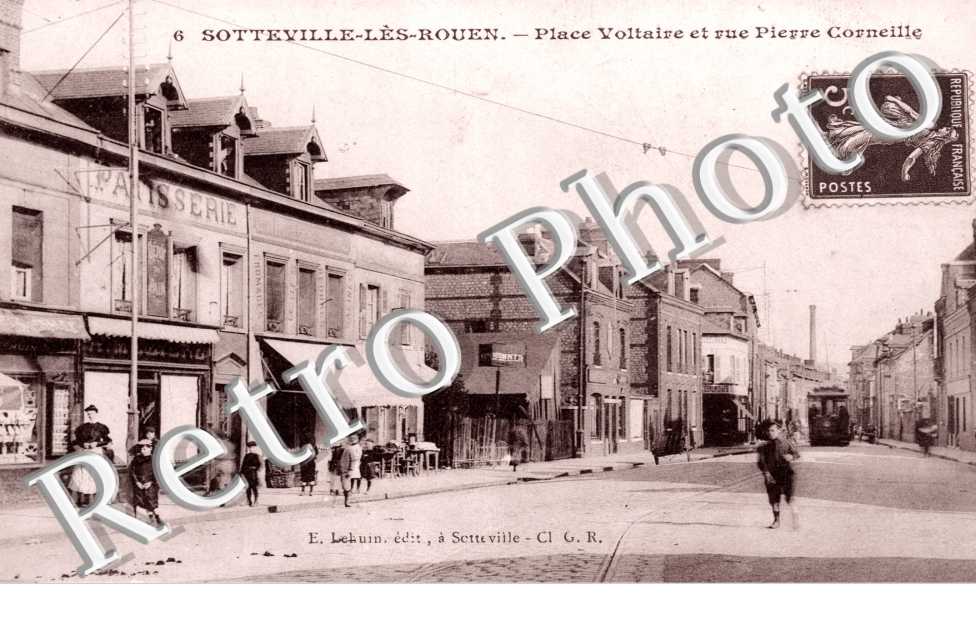 Place Voltaire et Rue Pierre-Corneille
