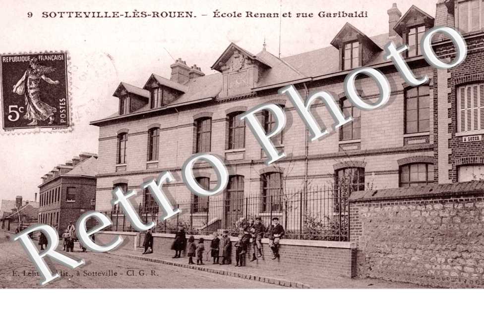 Ecole Renan et Rue Garibaldi