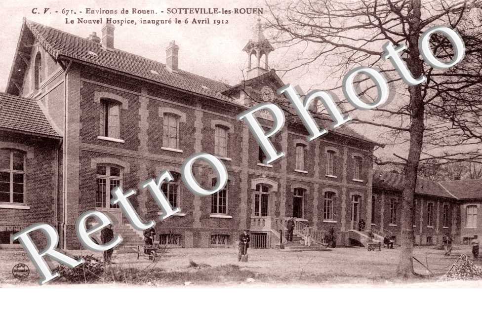 le Nouvel Hospice inaugure le 6 avril 1912