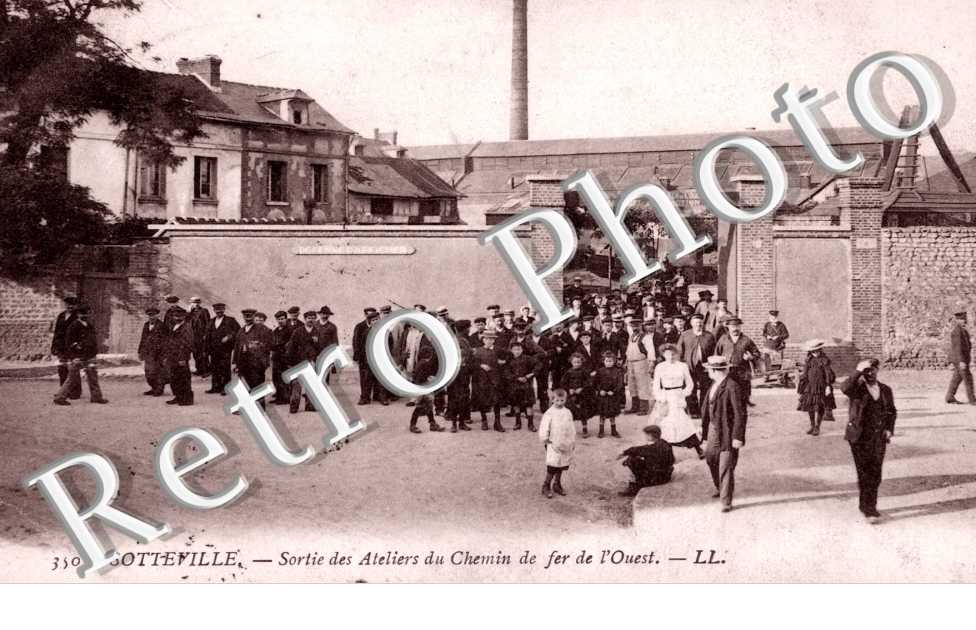 Sortie des Ateliers du Chemin de Fer de l&#039;Ouest