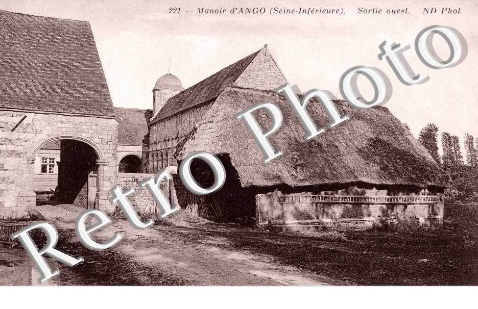 Manoir d&#039;Ango, Sortie Ouest