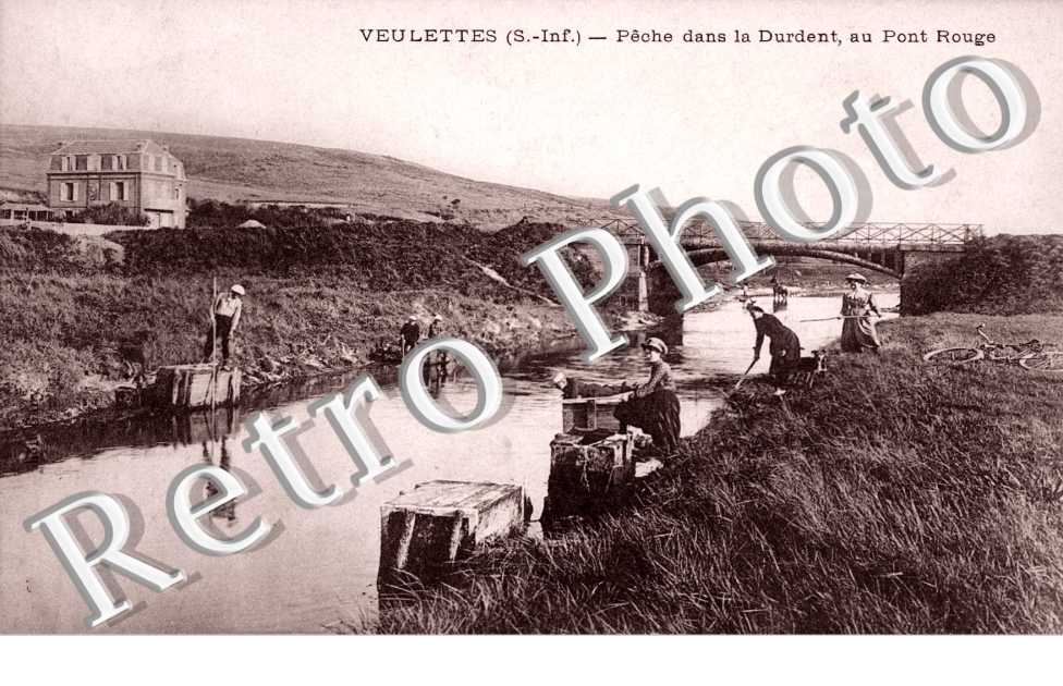 Peche dans la Durdent au Pont Rouge