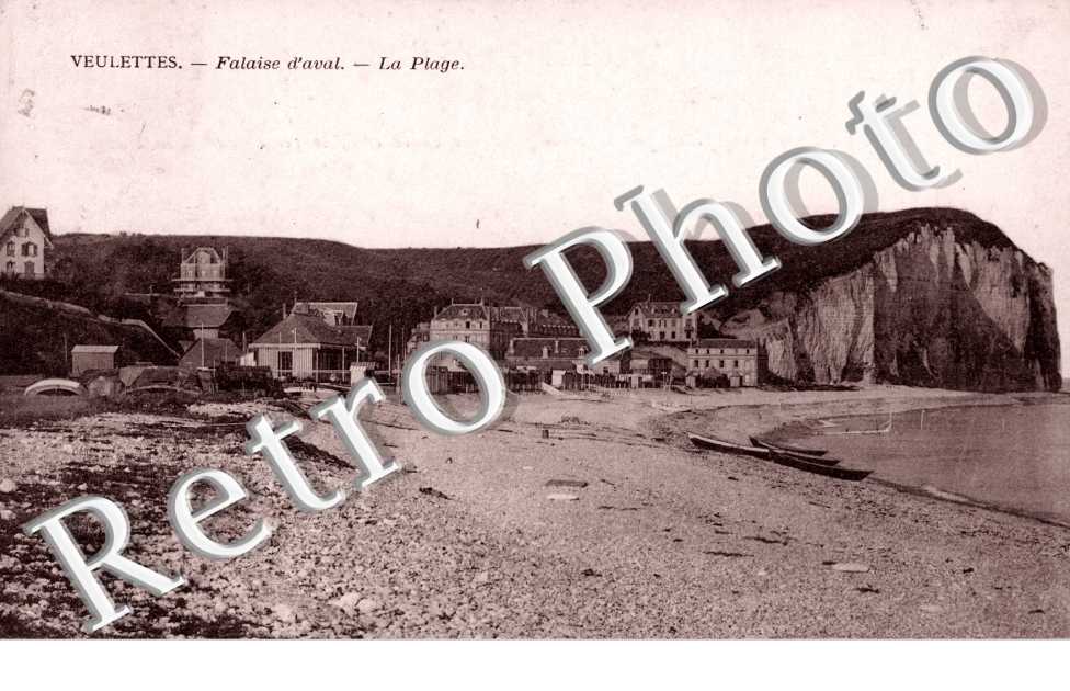 la Plage, Falaise d&#039;Aval