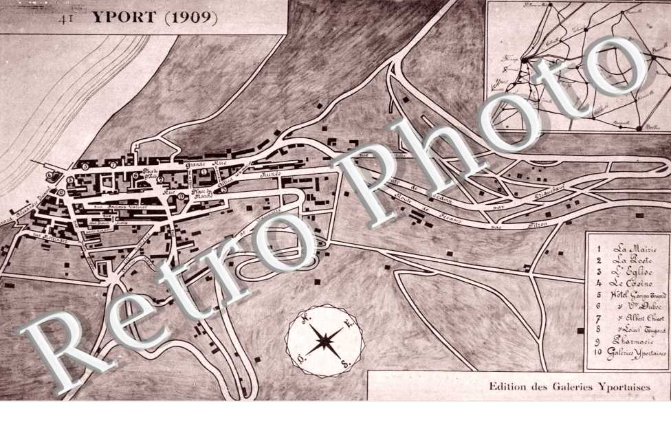 le Plan de la Ville en 1909