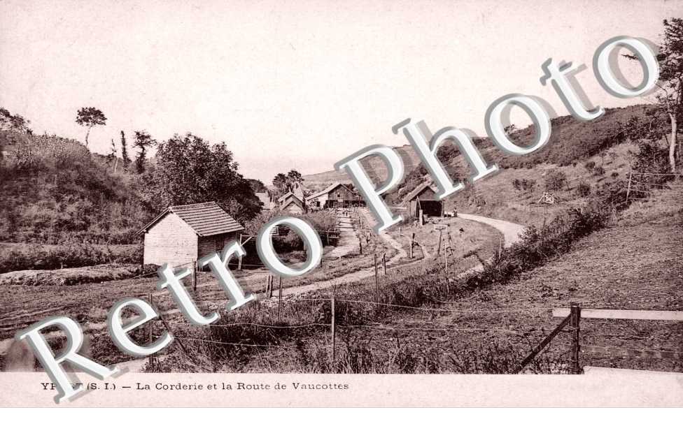 la Corderie et la Route de Vaucottes