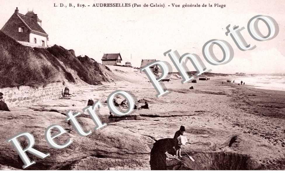 vue generale de la plage