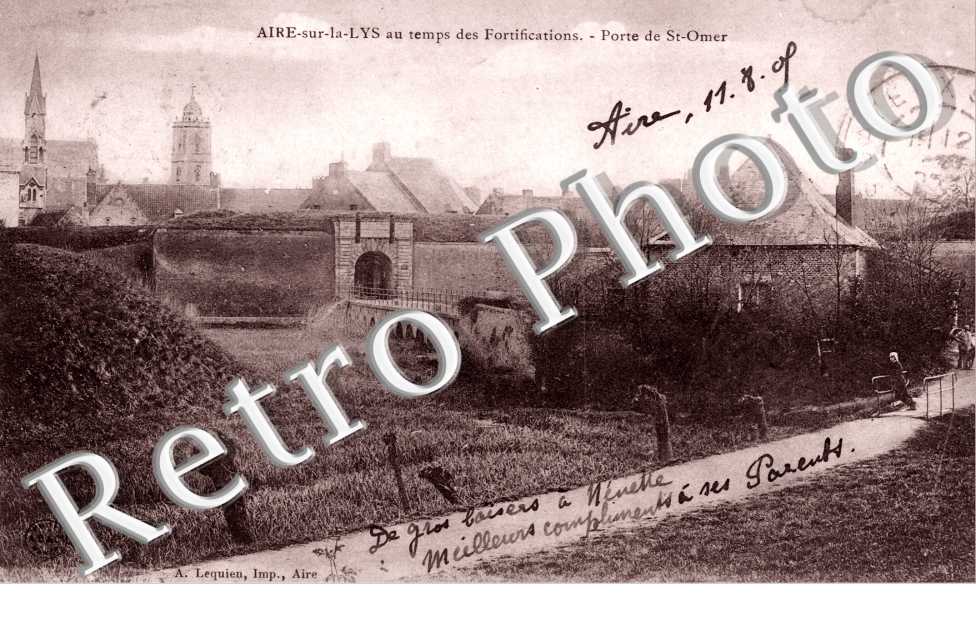 au temps des fortifications Porte de Saint Omer