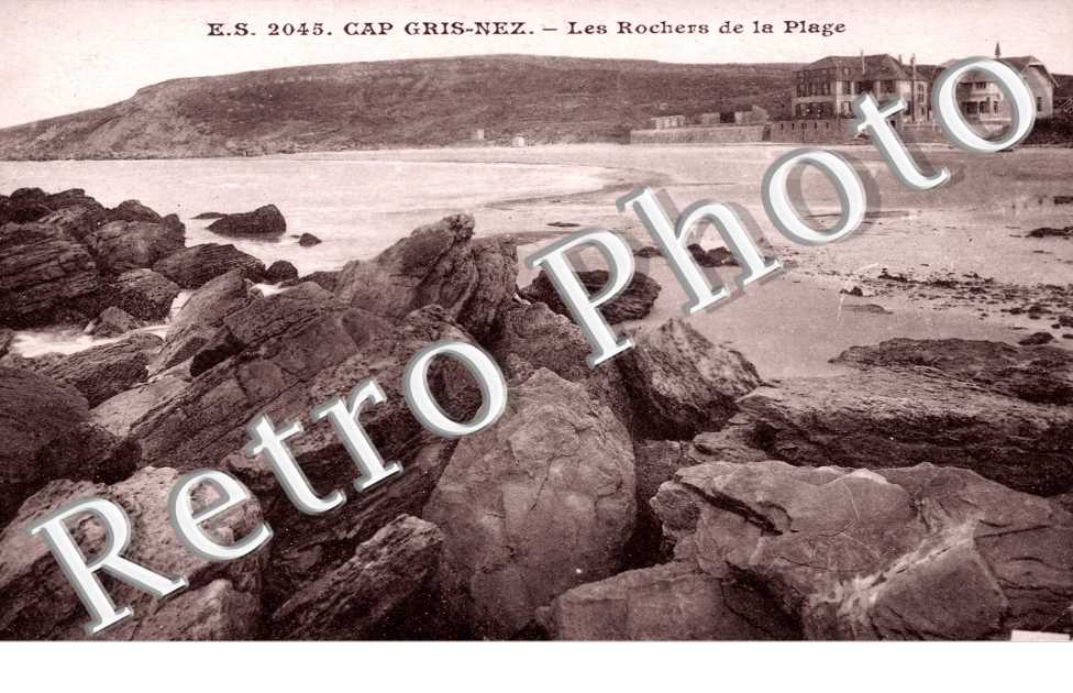 les rochers de la plage