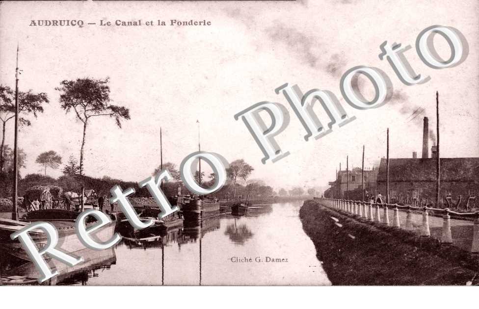 le canal et la fonderie