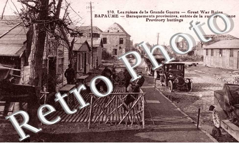 Baraquements provisoires Rue de Peronne