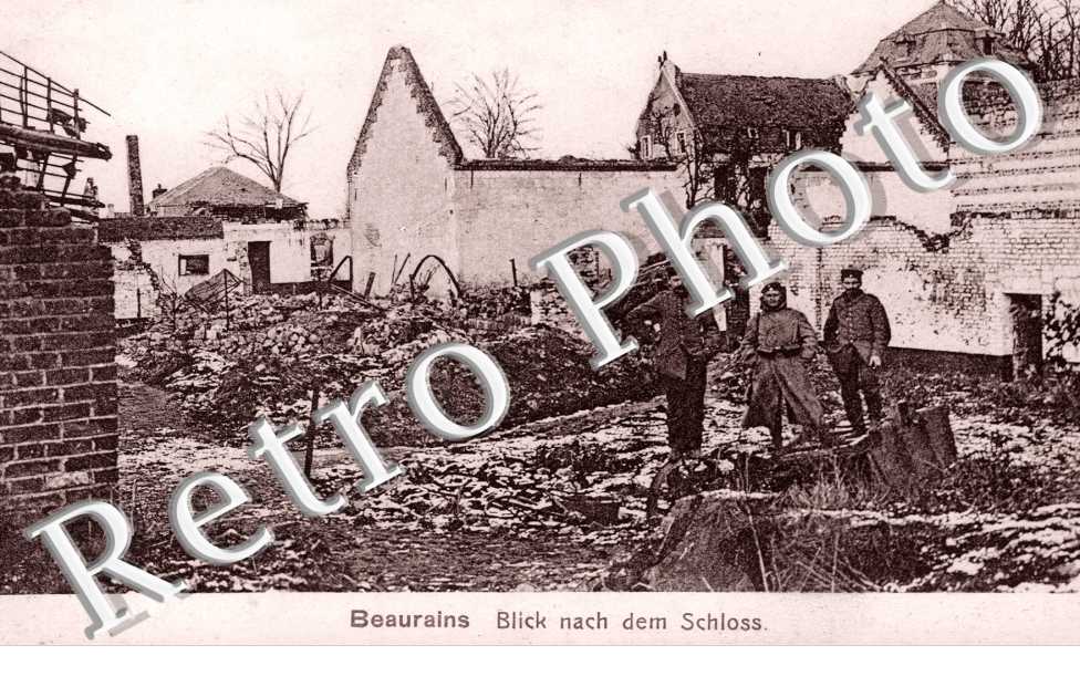Blick nach dem Schloss